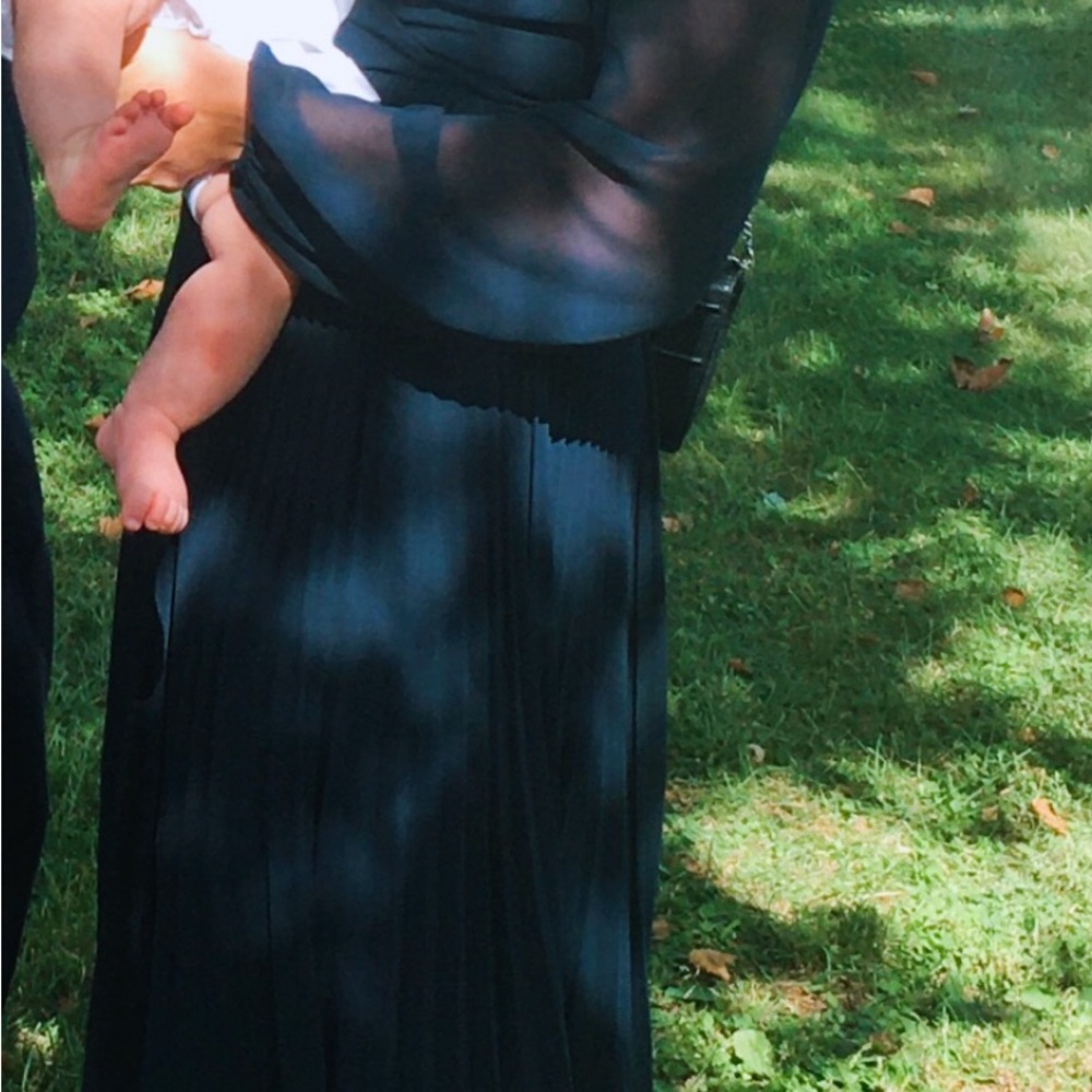 Elegant Navy Blue Dress